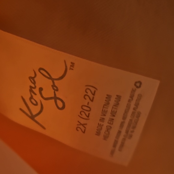 Kona Sol multi color high waisted full coverage bathing suit bottom.  NWT - Picture 4 of 6